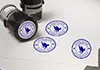 selfink stamp printing